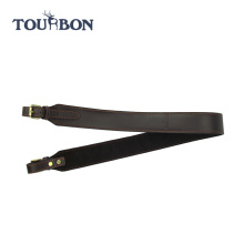 Tourbon neue Design Safari schwarz Leder Gewehrgewehr Riemen